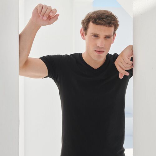 Men's feel good stretch v-neck t-shirt Thumbnail