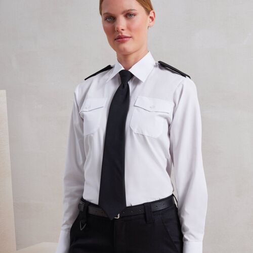Women's long sleeve pilot shirt Thumbnail