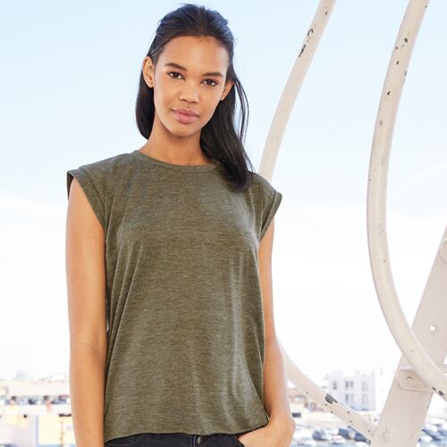 Women's flowy muscle tee   Thumbnail